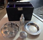 Vintage Portable Communion Set In The Original Box  Perfect Condition 