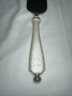 Lenox Wedding Promises Cake Server Porcelain Handle Vine Motif Stainless Blade