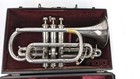 Rare Antique Carl Fischer Instantar Cornet W  Case As Found
