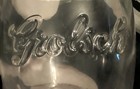 Vintage Embossed Grolsch Branded Embossed Pint Glass Vgc  Beer Lager Home Bar