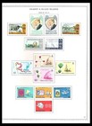 Gilbert   Ellice Islands 1972-74 Qe 11 Issues On 2 Pages  lhm   clean   Fresh 