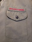 Vtg Bsa Boy Scouts Shirt Exec Patch East Central Wd Boyce Council Med Halloween