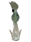Large Mid-century Murano Parrot Bird     Avem Sticker     Restoration