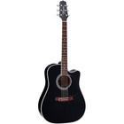 Takamine Ef341sc Pro Series Dreadnought Cutaway Acoustic-electric Guitar Black