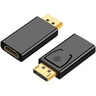 1080p Dp To Hdmi Adapter Male To Female Video Audio Converter For Pc Projector