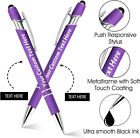 Up To 100 Pcs Personalized Pens Custom Laser Engraved Ballpoint Pens With Name