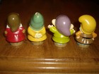Tt Guc 4 Fisher Price Little People Dwarfs 3  See Defect