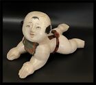 Antique Large Size Crawling Gosho Doll Late Edo Gofun Doll Original