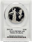 2015-w Proof Platinum Eagle 1 Oz Pcgs Pr70 Ed Moy
