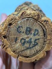 Wwii 1944 Corsica Usn Navy Souvenir Cork Bark Usn Seabee Relic Vintage