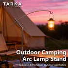 Camping Lantern Stand Light Holder Ultralight 360   Adjustment Tabletop Light Sta