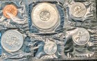 1964 Canada Silver Proof Set 6 Coins Rcm Original Cello Royal Canadian Mint