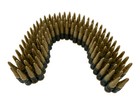 60  Plastic Toy Ammo Bullet Belt Bandolier Cowboy Army Soldier Costume Accessory