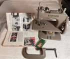Vintage Hand Crank Singer Sewhandy Model 20 Sewing Machine Childs Mini Beige