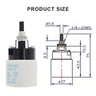 Ze-307p Turn Knob Rotary Bulb Lamp Socket Replacement Switch E26 E27 - On Off