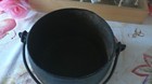 Antique Cast Iron 3-pint Holloware Pan     Stuart   Peterson Philadelphia 1800s