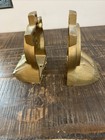 Vintage 1950 Pope Pius Xii Holy Year Mcml Cast Iron Bookends Pair Gold Finish