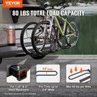 Vevor 2-bike Rack Hitch Mount Folding Carrier Car Truck Suv 1 25  2  Receiver