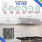 Stove Hood Vent Filter 10 5  X 8 8  41f 97007696 Fit s Nutone   Broan Range Hood