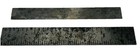 Vintage Starrett Steel Rule Lot 2 Pcs No  603   No  10 Precision Machinist Tools