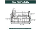 W10139223 Dishwasher Lower Rack For Whirlpool Maytag Jenn-air Amana Mdbd820aww