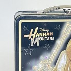 Hannah Montana Disney Tin Box Lunchbox Black Scarce