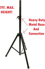  2  Dj Pro Lighting 7 Foot Tripod Light Stand    2  Square Truss T-bar Adapter