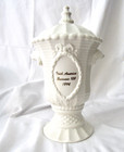 Belleek Ireland 1994 Irish America Business 100 Lidded Urn Trophy 12  Pristine