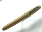 Conklin All American Pau Preto   Gun Metal Le Fountain Pen  Fine Nib New