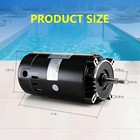 Ust1152 Pool Pump Motor 1 5 Hp Swimming Pool Pump Motor Replacement For Hayward