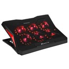 Xtrike Me Adjustable 6-fan Gaming Laptop Cooler Cooling Pad Red Up To 17 Inch