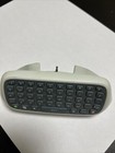 Official Oem Microsoft Xbox 360 Chatpad Chat Pad Keyboard Attachment White