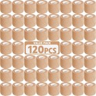 120 Pack Self Adhesive Bandage Wrap 2  X 5 Yards Elastic Cohesive Tape  Skin Col