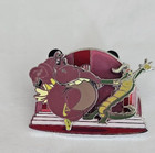 Disney Pin Fantasia Ben E  Gator   Hyacinth Hippo Dancing  Mauve Stage 5 Of 6