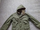 1950s Vintage M47 Parka Coat S Wool Pile Liner Us Army Jacket M51 Military Korea
