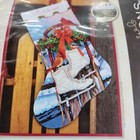 Dimensions 16  Needlepoint Ice Skates Christmas Stocking Kit 71-09152
