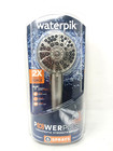 Waterpik Power Pulse 6 Sprays Brushed Nickel Therapeutic Showerhead Used