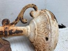 Antique Cast Iron Heavy  Exterior Architectural Fixture Porch Light Restore