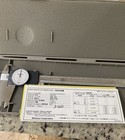 Mitutoyo 505-720 Dial Caliper 0-12 In White Dial  0 001 In Grad    0 001 In