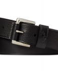 Nwt Men s Polo Ralph Lauren Black Leather Belt Size 34 Signature Pony