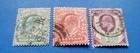 Great Britain Stamps  Scott 127-129 Used