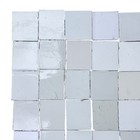 Delft White Tiles   witjes   Dutch  18th   19th Ct  Field Of 110 Tiles 