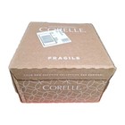 Corelle 20pc Be Merry Dinnerware Set Reindeer   Snowflakes - New Sealed 