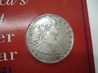 1793 Us Colonial Silver Dollar Eight Reale Fantasy Token Medal Souvenir History