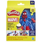 New Play-doh Marvel Spider-man Thwip Squisher Set With Bendy Action Figure