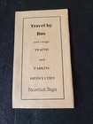 1937 Pocumtuck Stages Bus Schedule Serving Greenfield  Deerfield  Amherst  Other