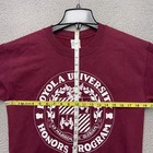 Loyola Ramblers Sweatshirt Mens Small Red Honors Program Fleece Crew Neck Ncaa