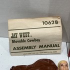 Marx Johnny West Vintage Movable Cowboy Jay West For Parts
