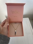 Olivia Jewelry Engraved  be Kind of A Badass   Gold Tone Cable Chain Necklace