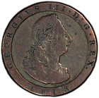 1813 Isle Of Man Penny George Iii Copper Km  11 Pcgs F15 Bn